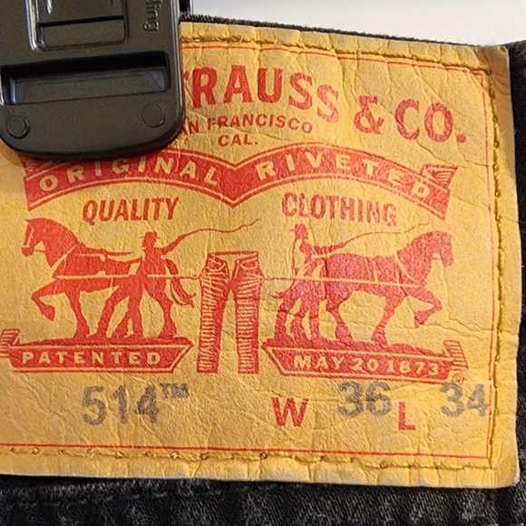 Mens Black Levi's - Picture 3 of 4